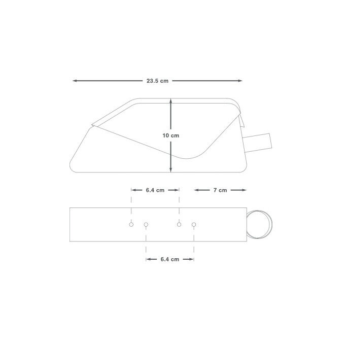 RACING BOLT-ON TOP TUBE PACK (1L)