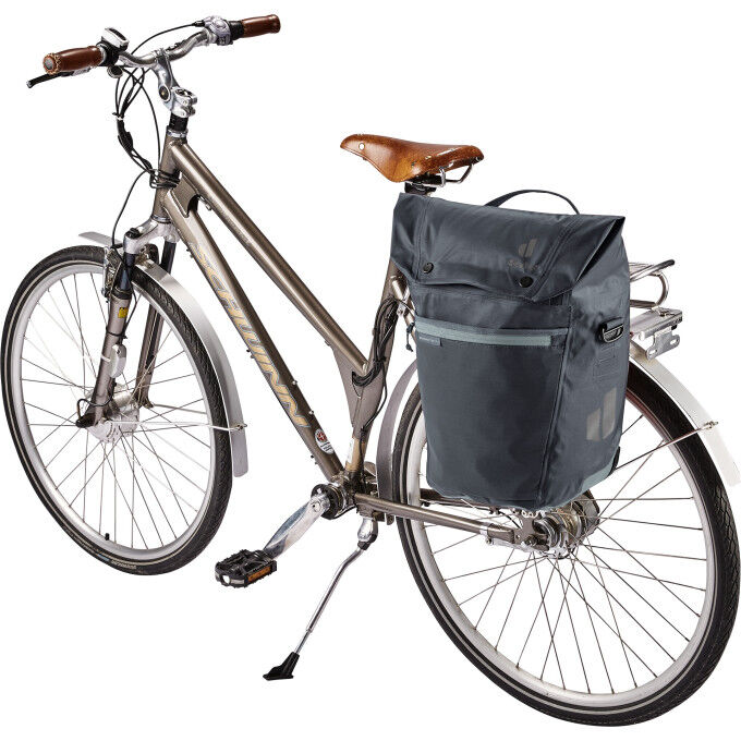 Deuter MAINHATTAN 17+10 Graphite Shale bicycle bag