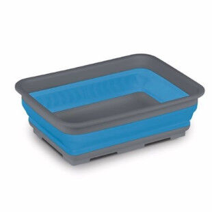 Kampa COLLAPSIBLE RECTANGULAR WASHING BOWL Blue