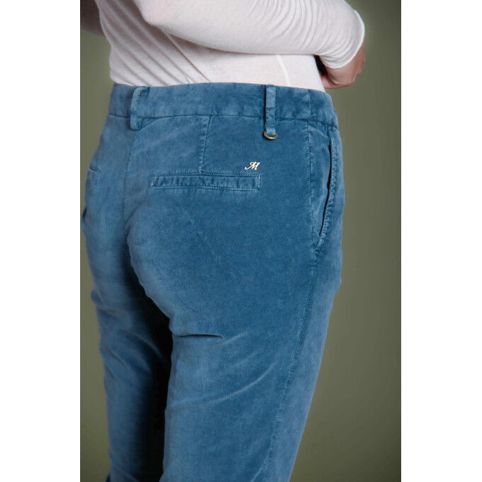 NEW YORK REGULAR VELOUR CHINO TROUSERS