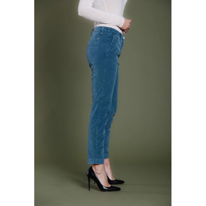 NEW YORK REGULAR VELOUR CHINO TROUSERS