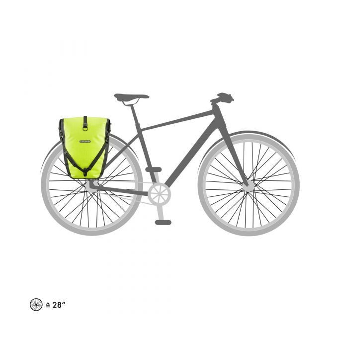 Bolsa reflectante Ortlieb BACK-ROLLER HIGH VISIBILITY amarilla 20L