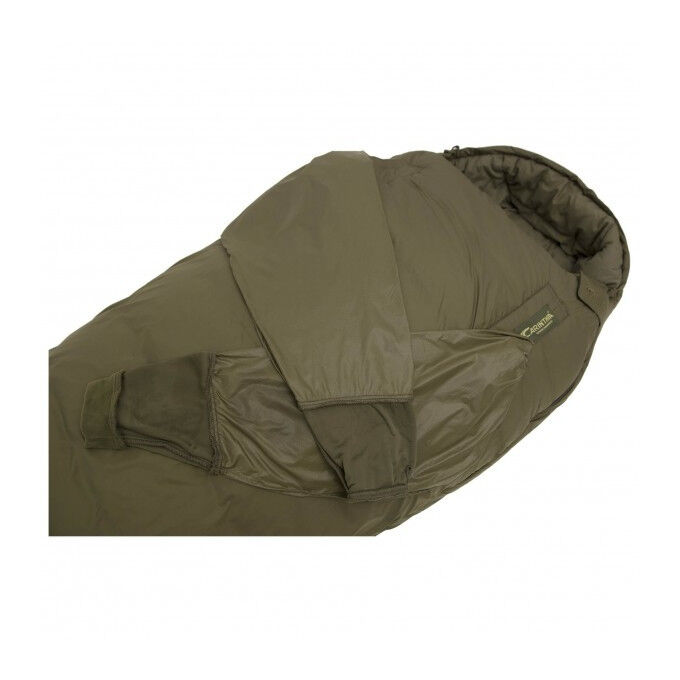 Saco de dormir Carinthia WILDERNESS Derecha Oliva