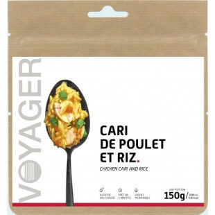 Voyager freeze-dried meal Chicken and rice curry 150g