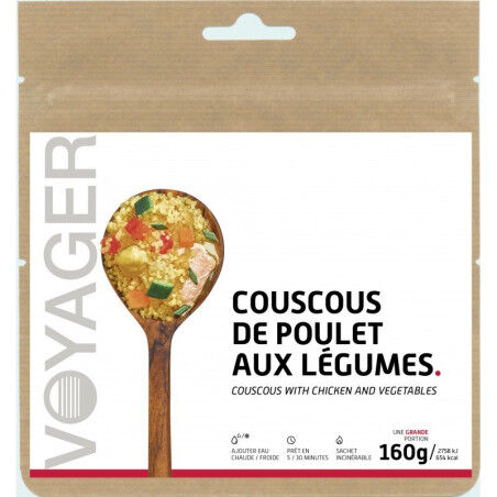 Voyager freeze-dried meal Chicken couscous with vegetables 160g