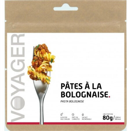 Voyager freeze-dried meal Pasta Bolognese 80g