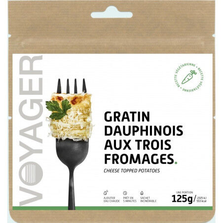 Voyager Gratin dauphinois aux 3 fromages 125g