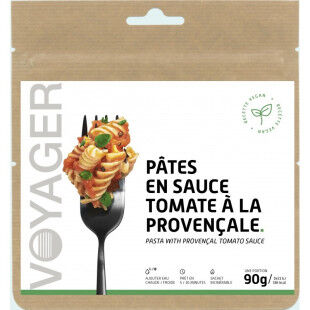 Comida liofilizada Voyager Pasta en salsa provenzal 90g