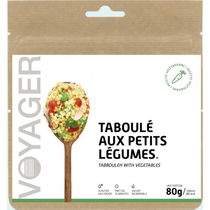 Voyager Tabbouleh with baby vegetables 80g Voyager Tabbouleh with baby vegetables 80g