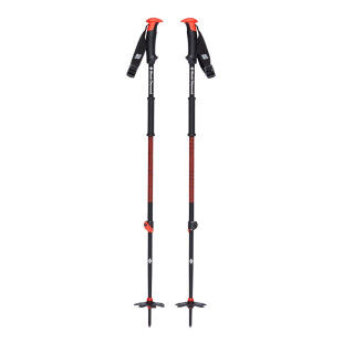 Black Diamond TRAVERSE POLOS DE ESQUÍ Hiper rojos