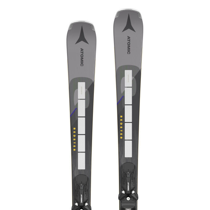 Set of Atomic REDSTER Q9 REVOSHOCK S skis + X 12 GW bindings