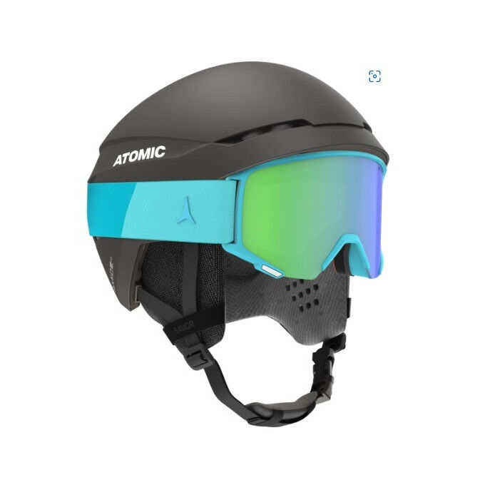 Atomic SAVOR Black ski helmet