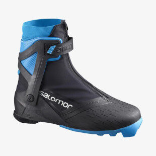 Zapatillas nórdicas Salomon S/MAX CARBON SKATE MV Negro/Azul proceso - Speck-Sports