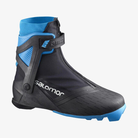 Zapatillas nórdicas Salomon S/MAX CARBON SKATE MV Negro/Azul proceso - Speck-Sports