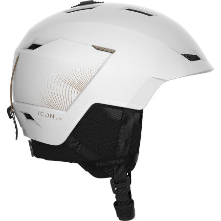 Casco de esquí Salomon ICON LT PRO Blanco