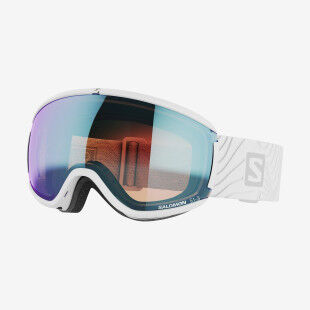 Salomon IVY PHOTOCHROMIC Ski Mask White Blue