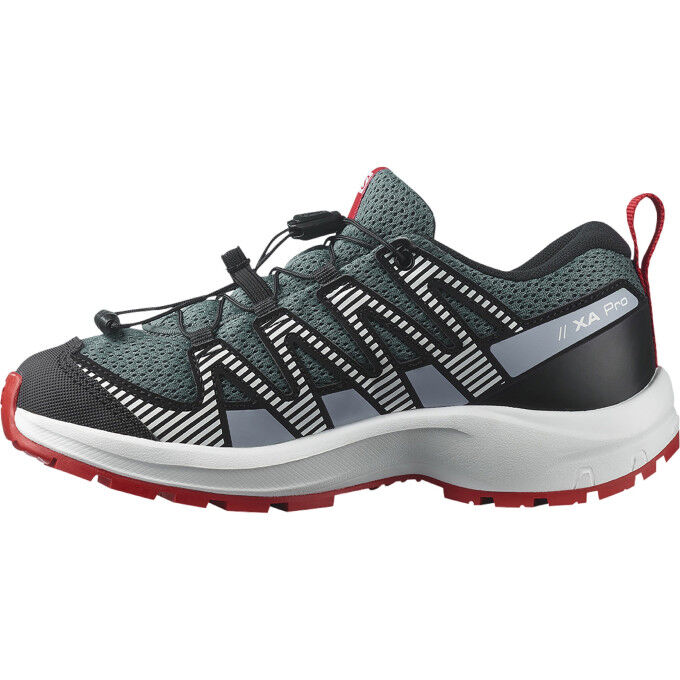 SHOES XA PRO V8 J STOWEA/ZEN BLUE/GOJI B