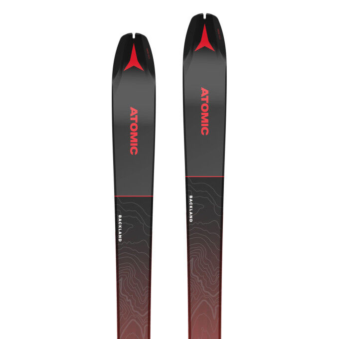 Atomic BACKLAND 78 Black/Red touring skis