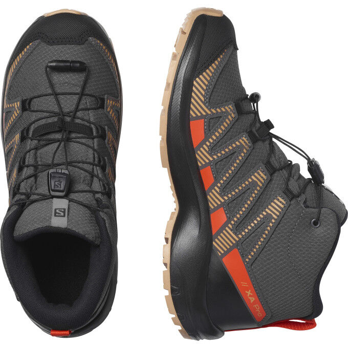SHOES XA PRO V8 MID CSWP J MGNT/ACORN/C