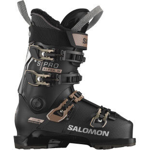 Salomon S/PRO ALPHA 90 W BK/ROSE/SI ski boots