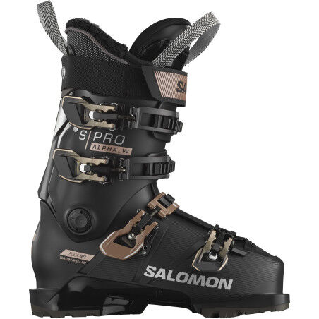 Salomon S/PRO ALPHA 90 W BK/ROSE/SI ski boots