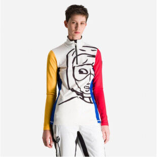 Rossignol JCC BESSY 1/2 ZIP TOP T-shirt