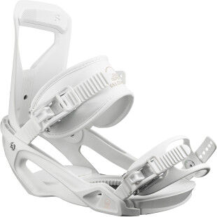 Fixations Snowboard pour femme Salomon SPELL White