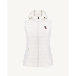Chaqueta de plumón sin mangas Jott MALI Blanco