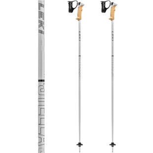 Bâtons de ski alpin Leki STELLA LADY S white/black/silver