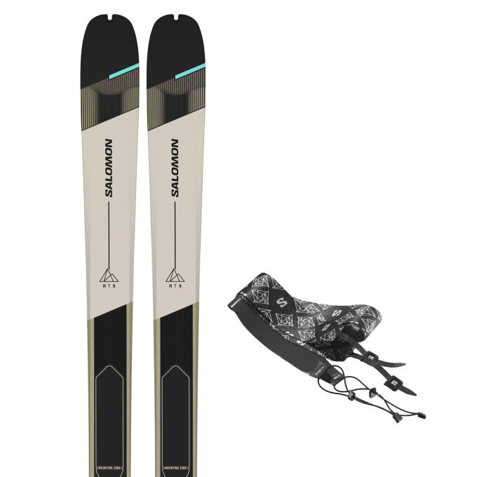 Salomon MTN 86 W CARBON skis + SKIN Salomon MTN 86 W CARBON skis + SKIN