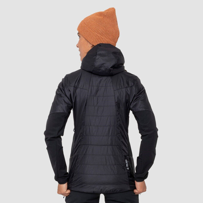 Chaqueta híbrida de Salewa ORTLES HYBRID TWR W JKT Black Out