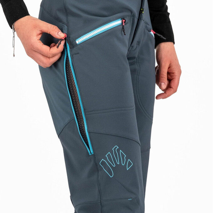 Pantalon de ski pour Femme Karpos MARMOLADA W PANT Black/Dark Grey