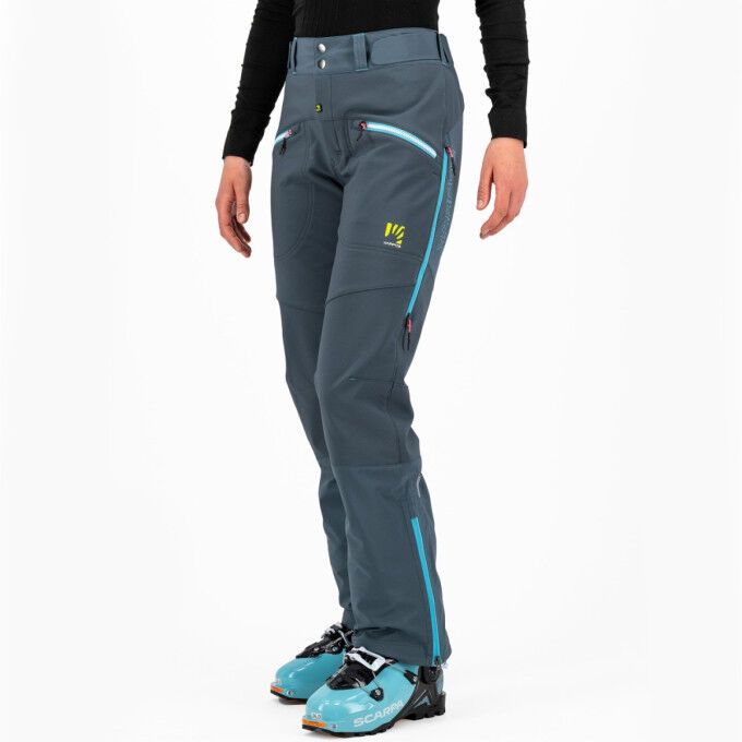 Pantalon de ski pour Femme Karpos MARMOLADA W PANT Black/Dark Grey