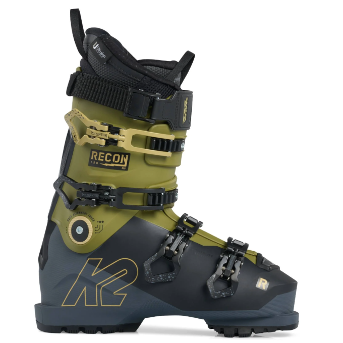 K2 RECON 120 LV Black-Green ski boots