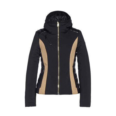 Goldbergh CLASSY JACKET Black/Latte