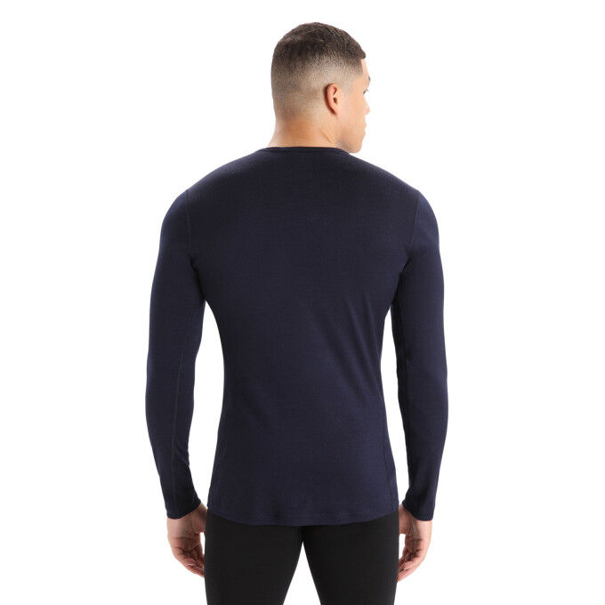 Camiseta interior Icebreaker M 200 OASIS LS CREWE MIDNIGHT NAVY