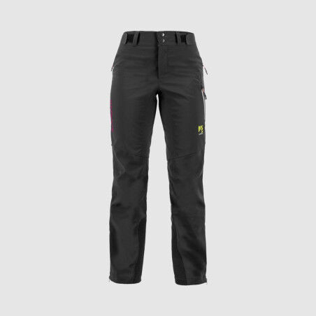 Pantalons de ski pour Femme Karpos PALU W PANT Noir/Cabaret