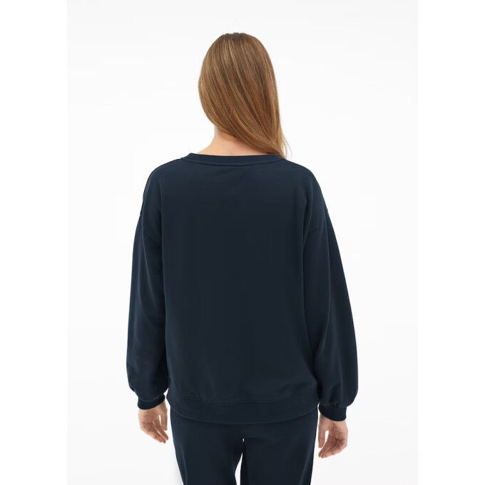 FLEECE SWEATER V NECK WITH PUFFY