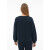 FLEECE SWEATER V NECK WITH PUFFY