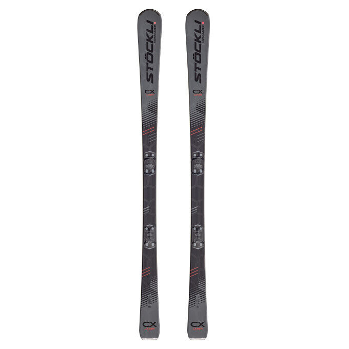 Skis Stöckli LASER-CX +MC D20 + MC 11 BLACK/MATT