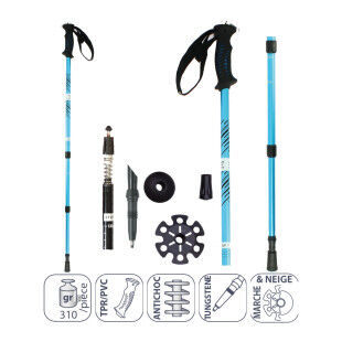 ANDADOR SHOCK-RESISTANT HIKING POLES