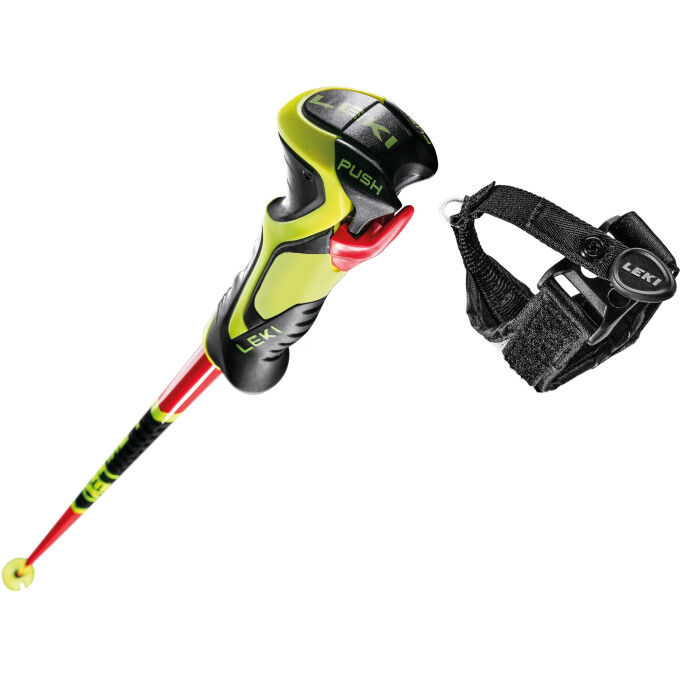 Leki WORLDCUP LITE SL 3D Red children's ski pole