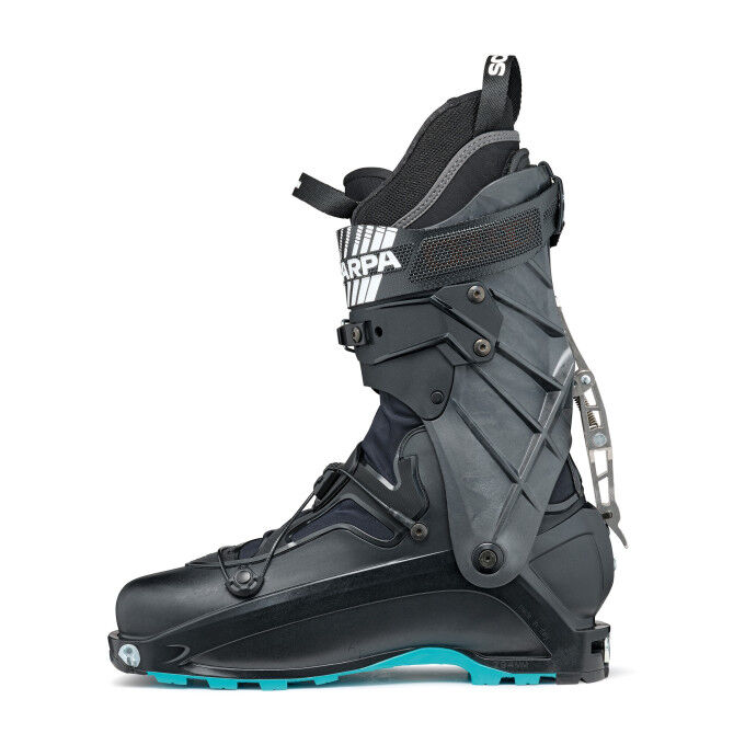 Chaussures de ski Scarpa F1 XT Carbon Azure