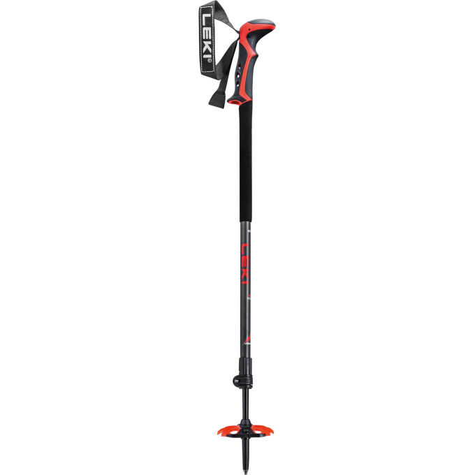 Leki HAUTE ROUTE 2 bastones esquí de travesía Antracita-Rojo-Negro