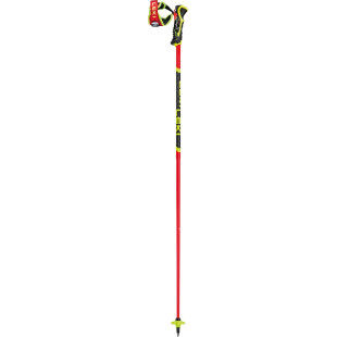 Bastón Leki VENOM SL 3D Rojo Brillante-Negro-Amarillo Fluorescente Unisex