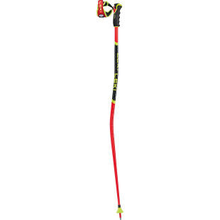 Leki WCR GS 3D Running poles Bright Red-Black-Fluorescent Yellow
