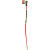 Bastones running Leki WCR GS 3D Rojo brillante-Negro-Amarillo fluorescente