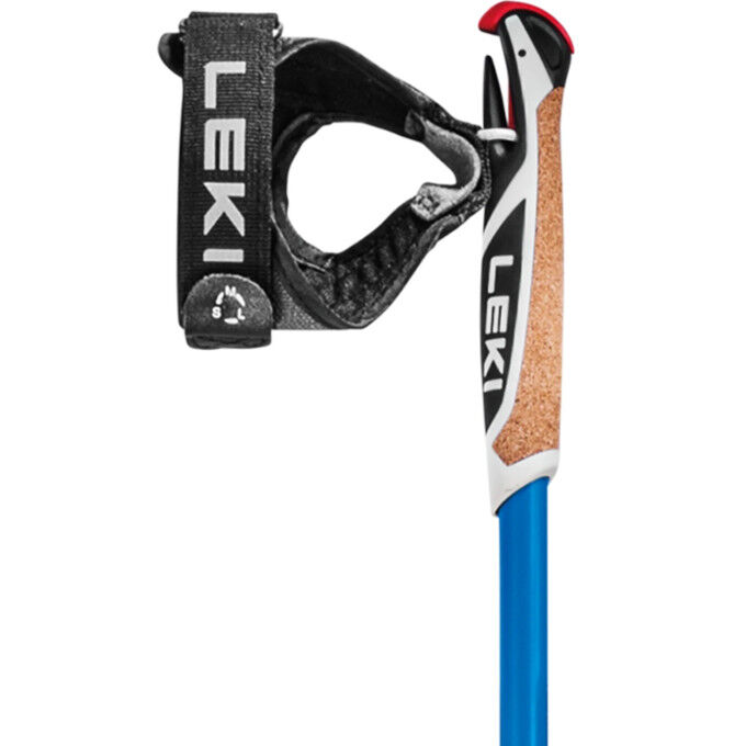 Bastones Leki CC 450 Azul Brillante-Negro-Blanco