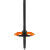 Leki HELICON LITE 2 ski poles Dark Anthracite-Fluorescent Orange-Black