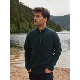 Pull pour Homme Mise au green GASTON Vert foret
